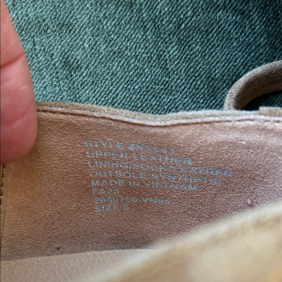 Madewell Greta Suede Mary Jane Studded Flats Size 9 - Picture 5 of 6